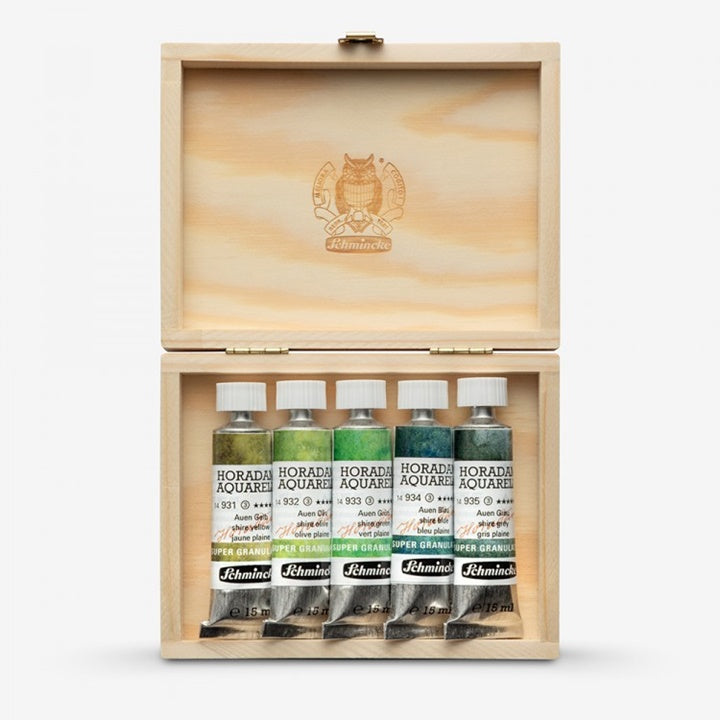 Set akvarel boja u tubama Schmincke Super Granulation 5x15ml
