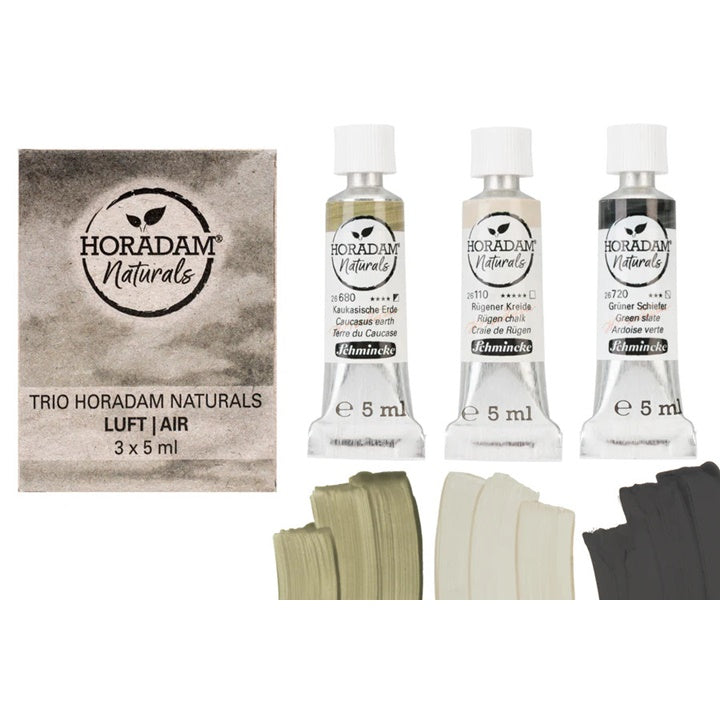 Trio Air HORADAM Naturals set akvarela