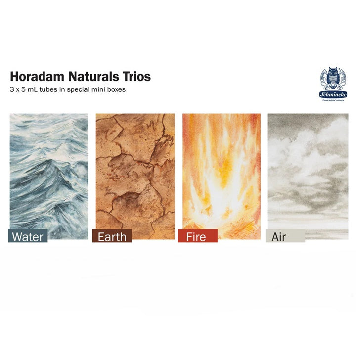 Trio Air HORADAM Naturals set akvarela