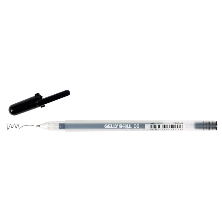 Gel olovka Sakura Gelly Roll crna 06