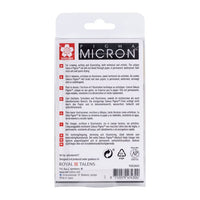Set tehničkih olovaka Sakura Pigma Micron sive nijanse 8 kom