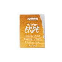 Set tekućih prirodnih pigmenata Schmincke Trio liquid earth 3 x 5 ml