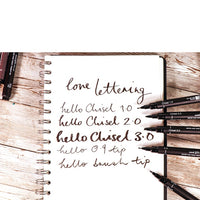 Set UNI PIN markera fineliner Love Lettering 5 kom