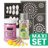 Set za obnovu namještaja sa srebrnom bojom u spreju - Baby Pink