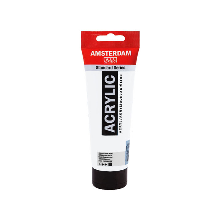Set od 3 akrilne boje Amsterdam - 2 + 1 gratis | Titan bijela