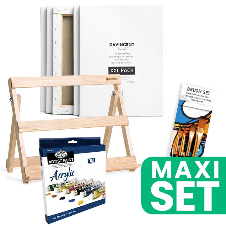 ARTMIE set akrilnih boja sa stalkom