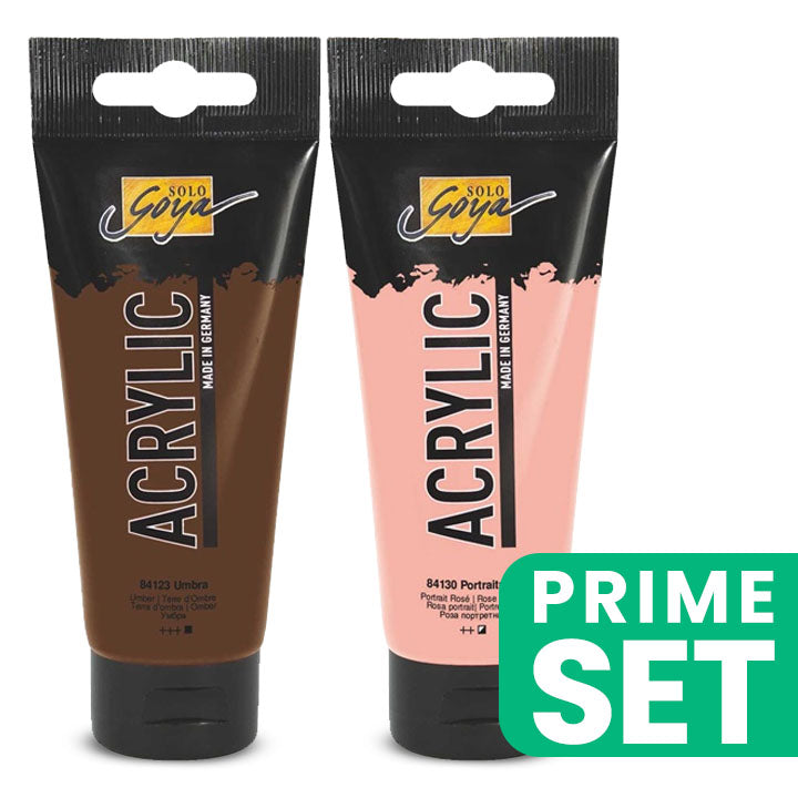 Solo Goya set akrilnih boja 2x100 ml - Duo boja kože