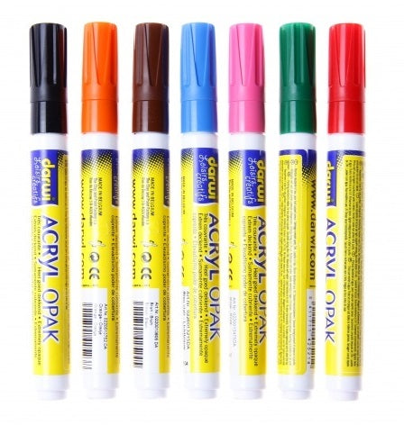 ACRYL akrylová univerzálna fixka hrubá 2mm /6 ml | rôzne odtiene — obrázok 1
