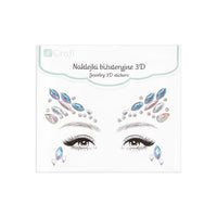 3D naljepnice s draguljima za lice – Čarobna vila
