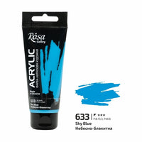 Akrilna boja, 60 ml, ROSA Gallery – Titan bijela (602)