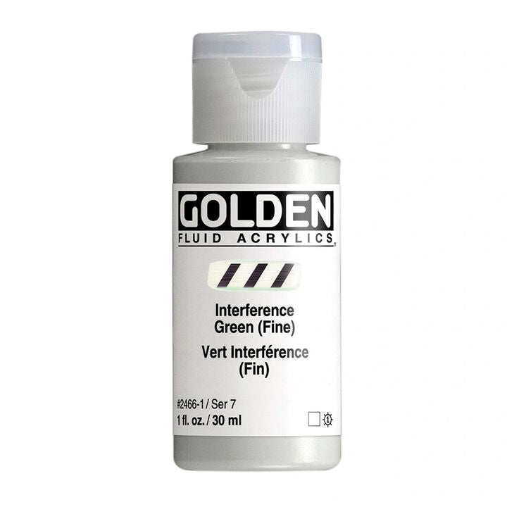 Akrilna boja GOLDEN Fluid Interference 30 ml | razne boje — slika 2