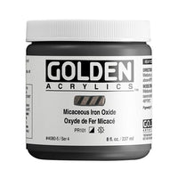 Akrilna boja GOLDEN Heavy Body Micaceous iron oxide 118 ml | razne boje