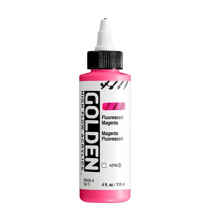 Akrilna boja GOLDEN High Flow Fluorescent 118 ml | razne nijanse — slika 3