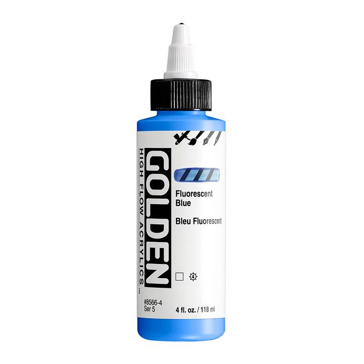 Akrilna boja GOLDEN High Flow Fluorescent 118 ml | razne nijanse — slika 5