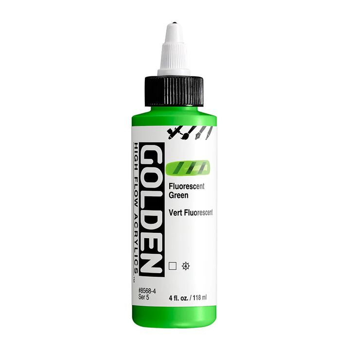 Akrilna boja GOLDEN High Flow Fluorescent 118 ml | razne nijanse — slika 7