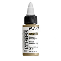 Akrilna boja GOLDEN High Flow Iridescent 30 ml | razne nijanse — slika 1