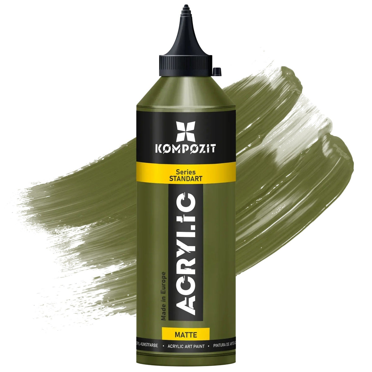 Akrilna boja Kompozit STANDART 500 ml – 75 Maslinasta