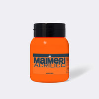 Akrilna boja Maimeri Acrilico 500 ml – Brilijantna narančasta