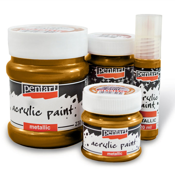Akrilna boja metalik - 20 ml | razne boje — slika 2