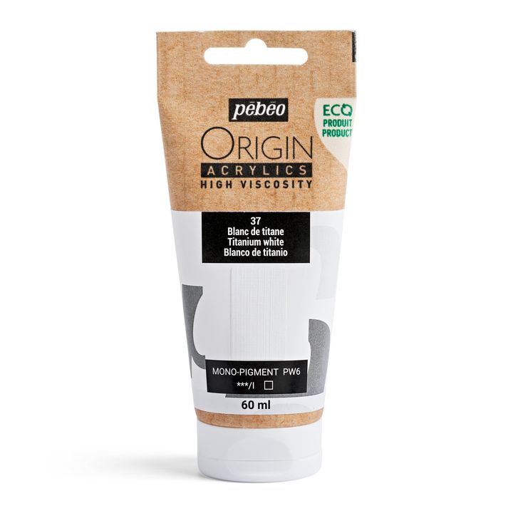 Akrilna boja Pebeo ORIGIN 60 ml – fluorescentna žuta