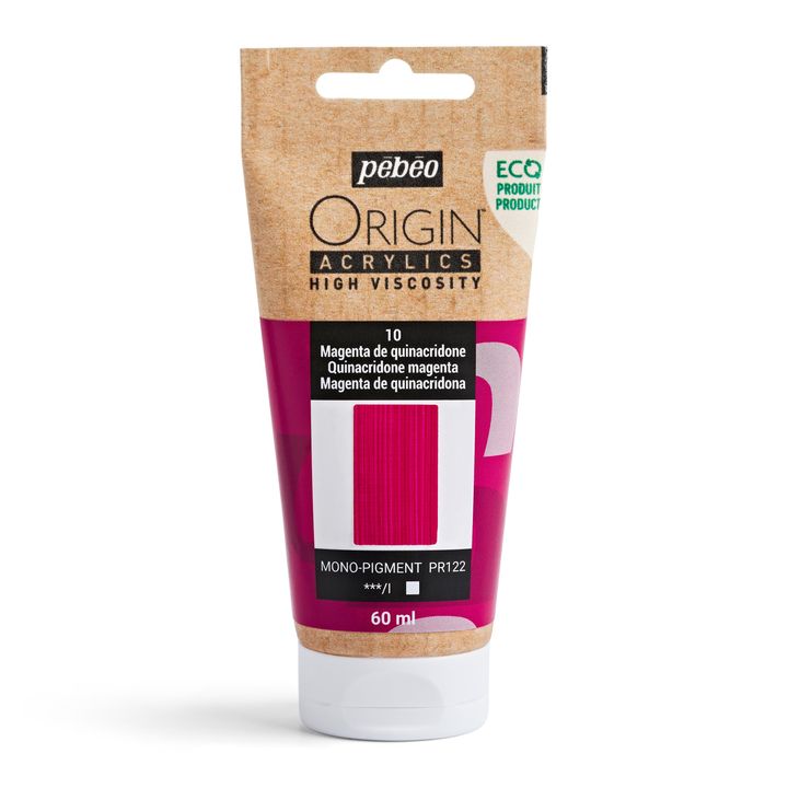Akrilna boja Pebeo ORIGIN 60 ml | razne nijanse - kinakridon magenta