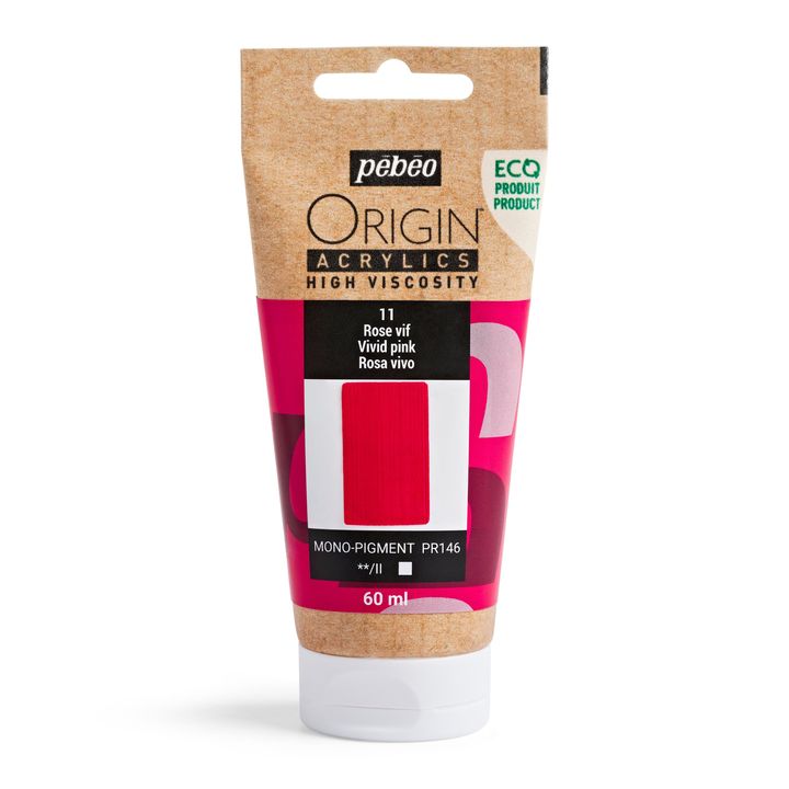 Akrilna boja Pebeo ORIGIN 60 ml | razne nijanse - vivid ružičasta