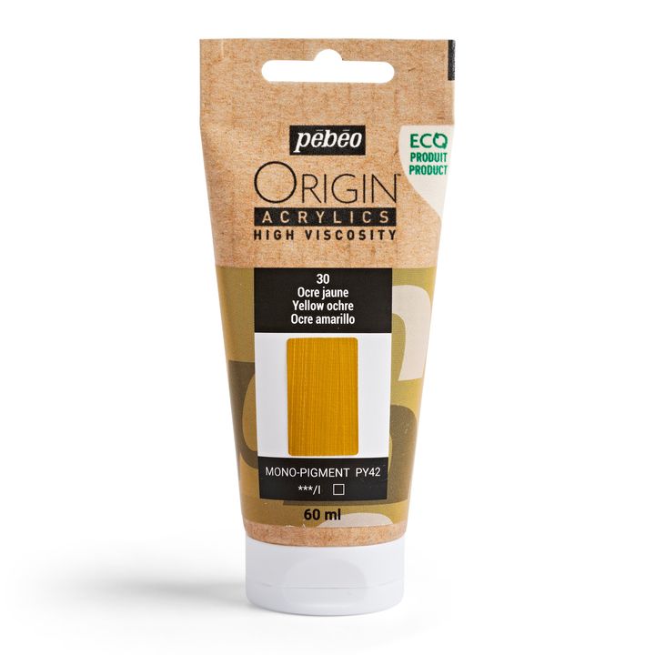 Akrilna boja Pebeo ORIGIN 60 ml | razne nijanse - žuta oker