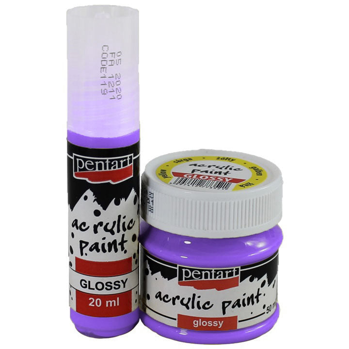 Akrilna boja PENTART sjajna 20ml | odaberite nijansu - ametist
