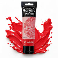 Akrilna boja Phoenix Heavy Body 100 ml | različite boje – crvena / 302