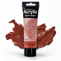 Akrilna boja Phoenix Heavy Body 100 ml | različite boje – smeđa / 975