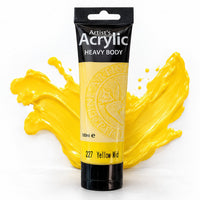 Akrilna boja Phoenix Heavy Body 100 ml | različite boje – žuta / 227
