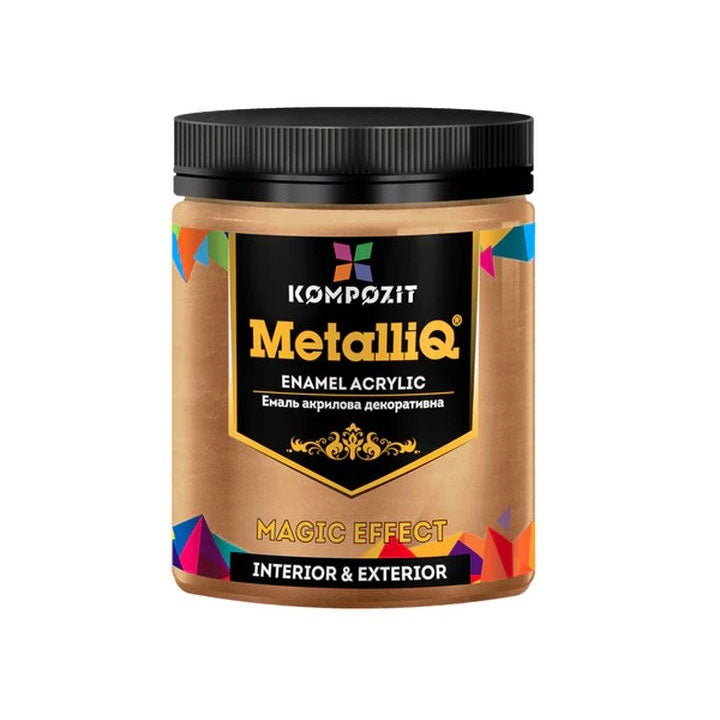 Akrilna boja s metalik efektom 500 g | razne nijanse — slika 8