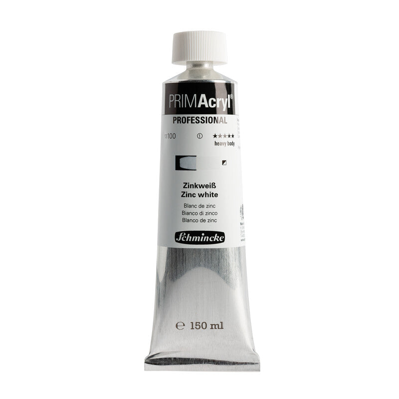 Akrilna boja Schmincke PRIMAcryl Professional 150 ml – 100 Cink bijela