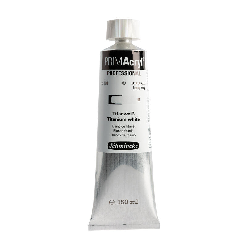 Akrilna boja Schmincke PRIMAcryl Professional 150 ml – 101 Titan bijela