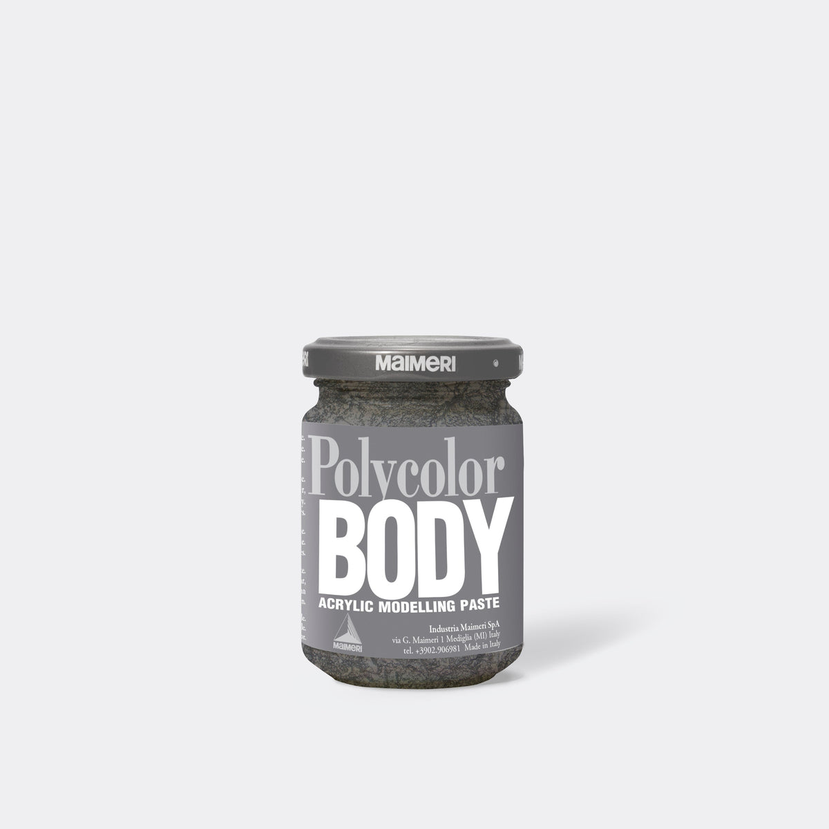 Akrilna pasta za modeliranje MAIMERI Body 140 ml – srebrna