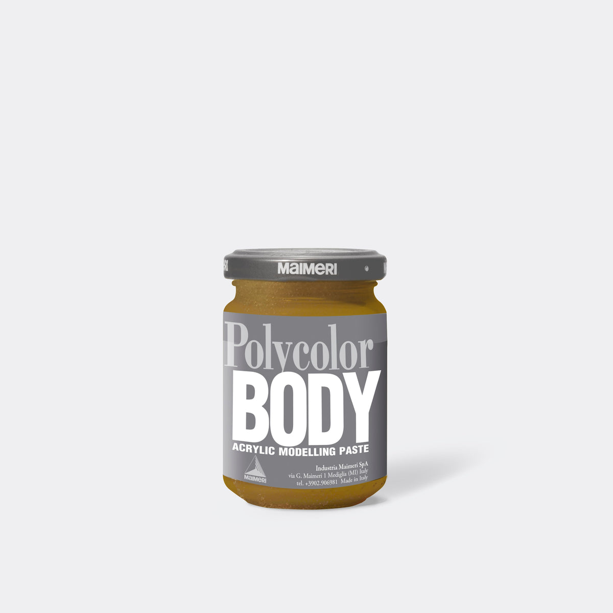 Akrilna pasta za modeliranje MAIMERI Body 140 ml – zlatna