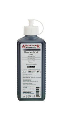 Akrilna tinta Schmincke AERO COLOR Professional 250 ml – 701 Neutralno siva