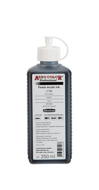 Akrilna tinta Schmincke AERO COLOR Professional 250 ml – 702 Crna