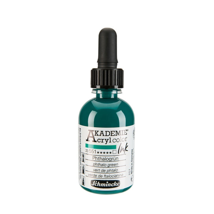 Akrilna tinta Schmincke AKADEMIE 50 ml  | različite boje - Ftalo zelena