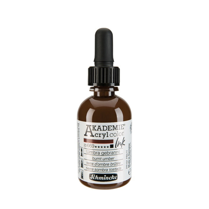 Akrilna tinta Schmincke AKADEMIE 50 ml  | različite boje - Izgorjela umbra