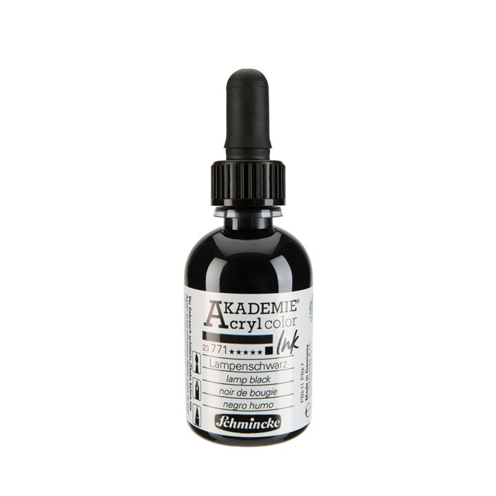 Akrilna tinta Schmincke AKADEMIE 50 ml  | različite boje - Lampica crna