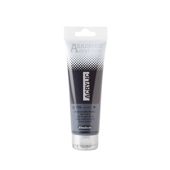 Akrilne boje Schmincke AKADEMIE 120 ml | razne boje - 770 mars crna