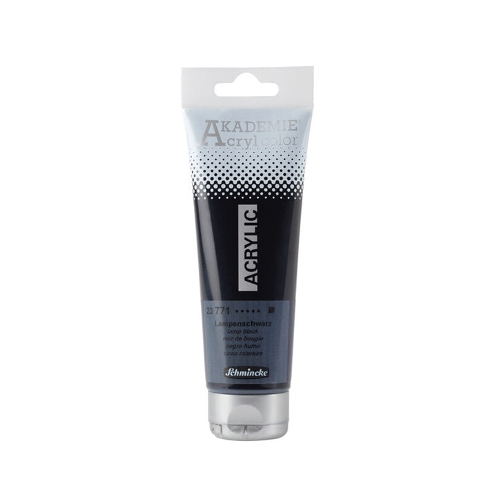 Akrilne boje Schmincke AKADEMIE 120 ml | razne boje - 771 lampa crna