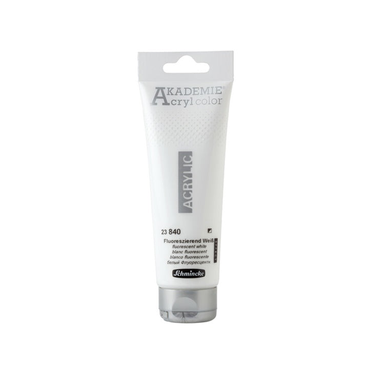 Akrilne boje Schmincke AKADEMIE 120 ml | razne boje - 840 fluorescentna bijela