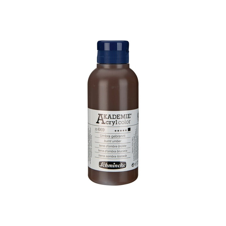 Akrilne boje Schmincke AKADEMIE 250 ml | razne boje - 669 pečena umbra
