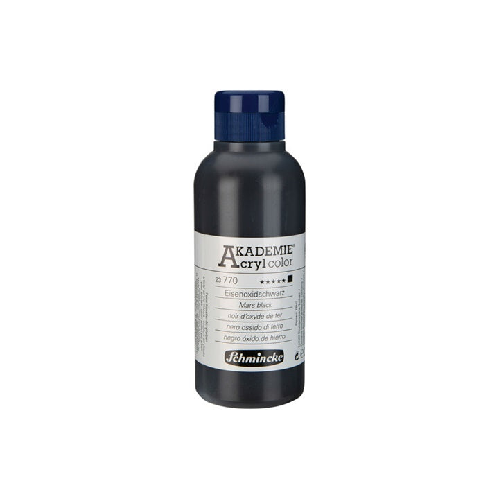 Akrilne boje Schmincke AKADEMIE 250 ml | razne boje - 770 mars crna