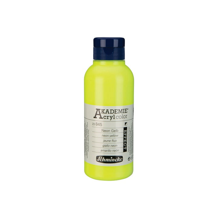 Akrilne boje Schmincke AKADEMIE 250 ml | razne boje - 845 neonsko žuta