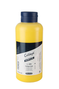 Akrilne boje Schmincke College Acrylic 750 ml – 220 College žuta
