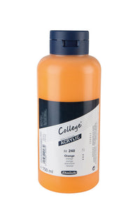 Akrilne boje Schmincke College Acrylic 750 ml – 240 Narančasta