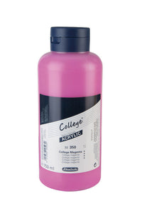 Akrilne boje Schmincke College Acrylic 750 ml – 350 College magenta
